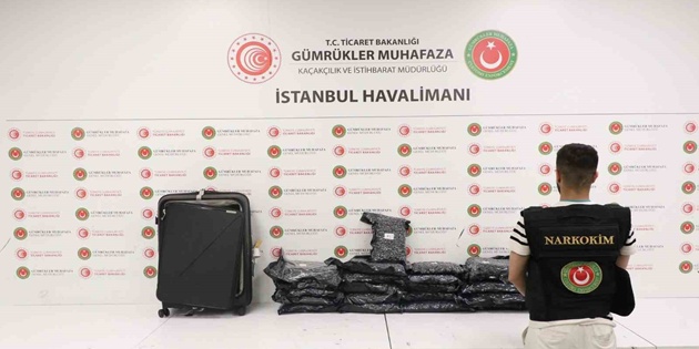 İstanbul Havalimanı’nda Uyuşturucu Operasyonu